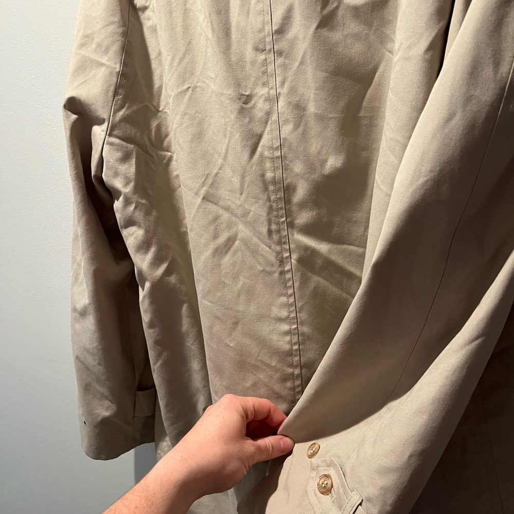 London Fog Rain Coat Size 40 Reg - Picture 6 of 6